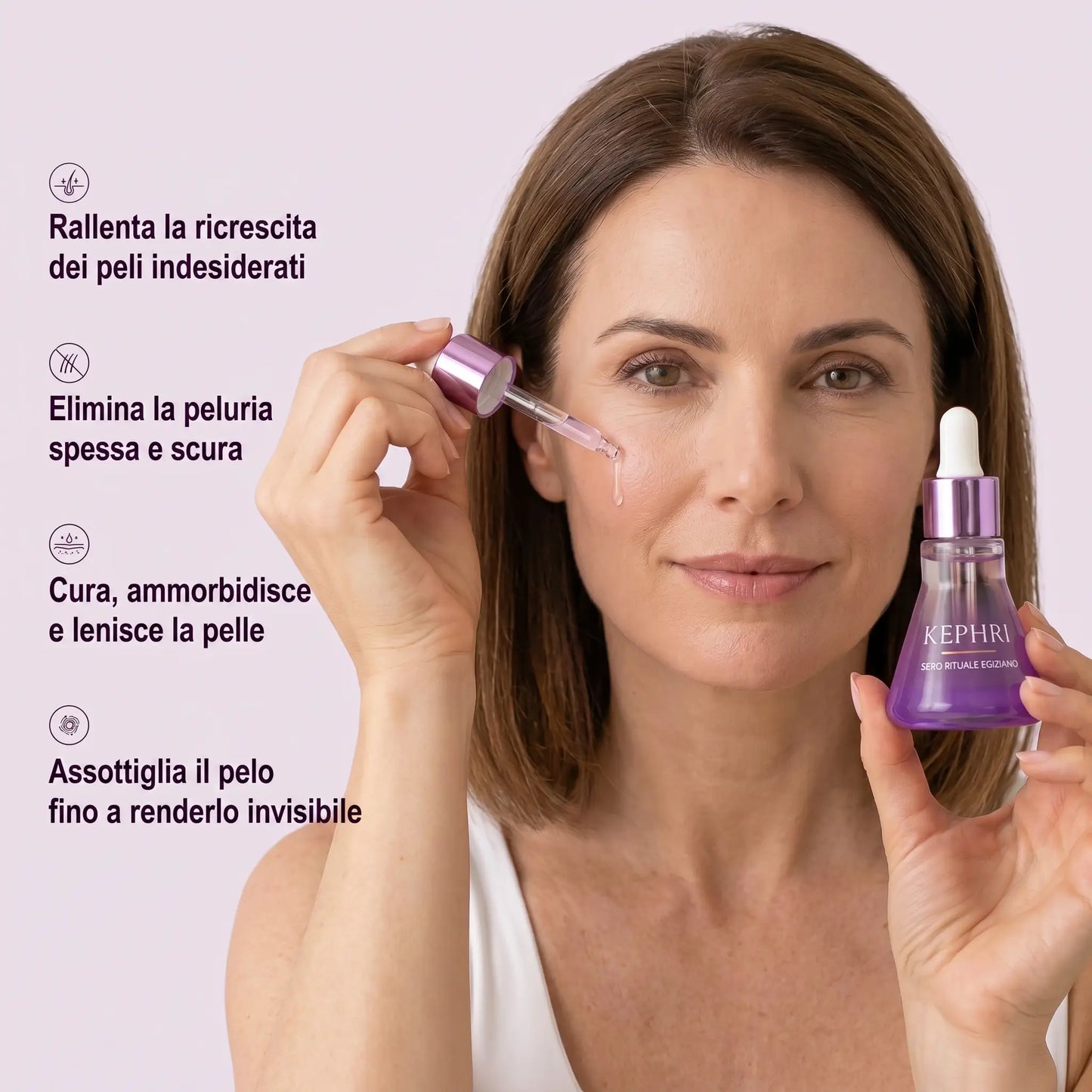KEPHRI™ - Il Siero che Rallenta la Ricrescita dei Peli Dopo Ogni Applicazione